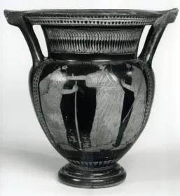KRATER, COLUMN (ATHENIAN, RED-FIGURE)