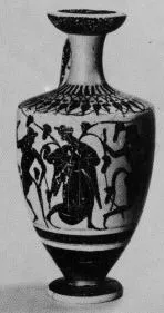 LEKYTHOS (ATHENIAN, BLACK-FIGURE)