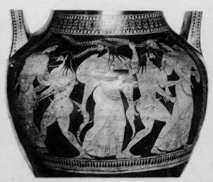 AMPHORA, BELLY, TYPE A (ATHENIAN, RED-FIGURE)