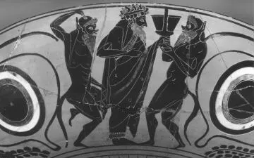 CUP A (ATHENIAN, BLACK-FIGURE)