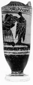 LEKYTHOS (ATHENIAN, BLACK-FIGURE)