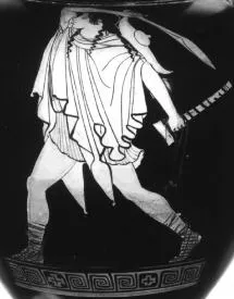 AMPHORA, NECK (ATHENIAN, RED-FIGURE)