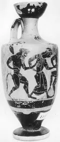 LEKYTHOS (ATHENIAN, BLACK-FIGURE)