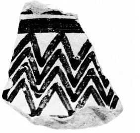 OINOCHOE, FRAGMENT (BOEOTIAN GEOMETRIC)