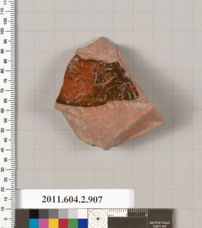 Terracotta fragment of a bell-krater (bowl for mixing wine and water)