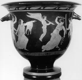 KRATER, BELL (ATHENIAN, RED-FIGURE)