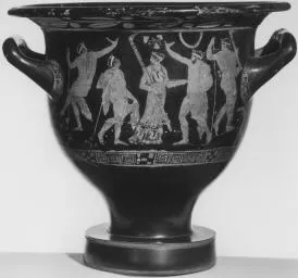 KRATER, BELL (ATHENIAN, RED-FIGURE)