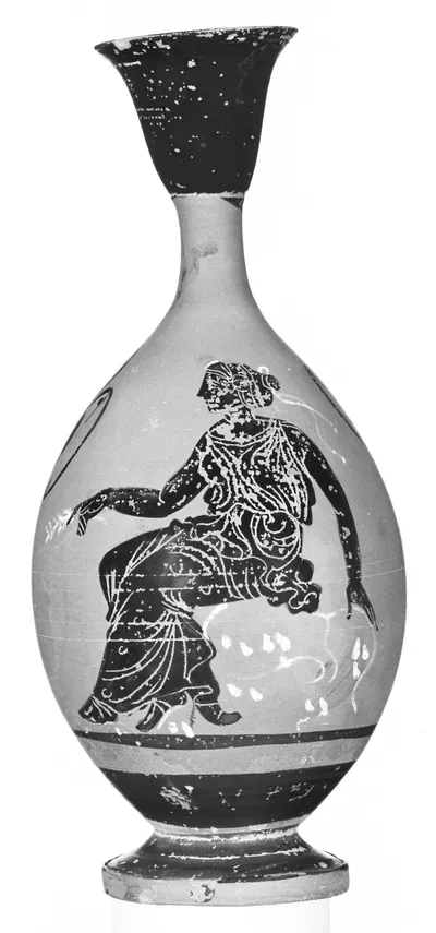 Paestan Black-Figure Lekythos