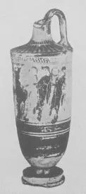 LEKYTHOS (ATHENIAN, BLACK-FIGURE)