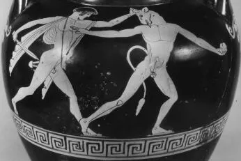 AMPHORA, NECK (ATHENIAN, RED-FIGURE)