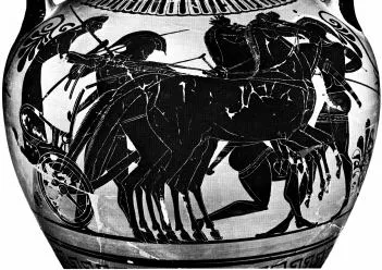 AMPHORA, NECK (ATHENIAN, BLACK-FIGURE)