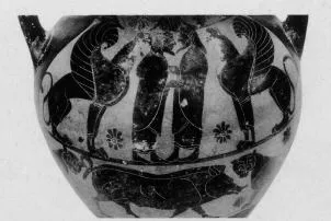 AMPHORA, BELLY, TYPE B (ATHENIAN, BLACK-FIGURE)