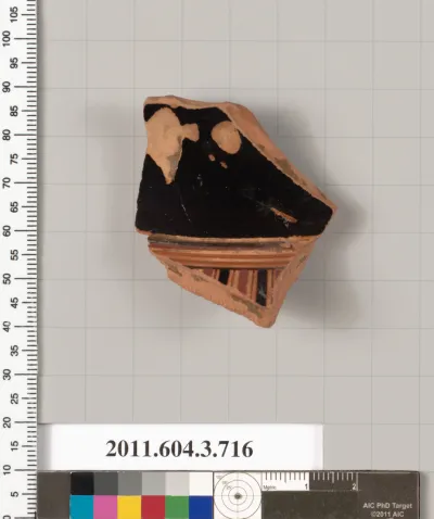 Terracotta fragment of a hydria (water jar)