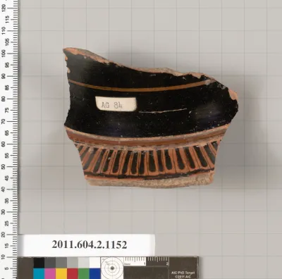 Terracotta fragment of an oinochoe (jug) ?