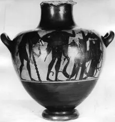 HYDRIA (ATHENIAN, BLACK-FIGURE)