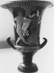 KRATER, CALYX (ATHENIAN, RED-FIGURE)