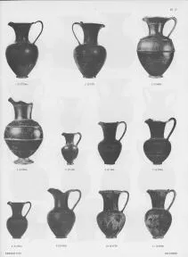 OINOCHOE (ETRUSCAN, BUCCHERO)