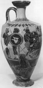 LEKYTHOS (ATHENIAN, BLACK-FIGURE)