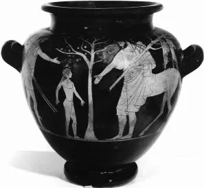 STAMNOS (ATHENIAN, RED-FIGURE)