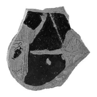 Attic Red-Figure Kylix Fragment