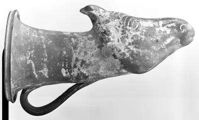 Canosan Goat Head Rhyton