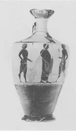 LEKYTHOS (ATHENIAN, BLACK-FIGURE)