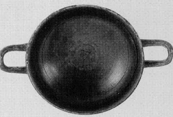 CUP (ITALIOTE, BLACK GLAZE)