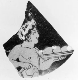 CHOUS, FRAGMENT (ATHENIAN, RED-FIGURE)