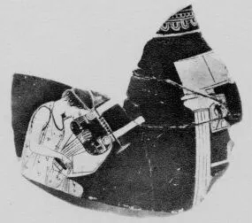 AMPHORA, BELLY, FRAGMENT (ATHENIAN, RED-FIGURE)