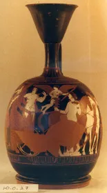 LEKYTHOS, SQUAT (ATHENIAN, RED-FIGURE)