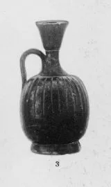 LEKYTHOS, SQUAT (CALENIAN, BLACK GLAZE)