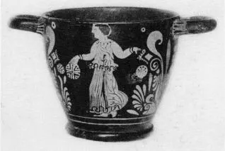 SKYPHOS (SOUTH ITALIAN, LUCANIAN, RED-FIGURE)
