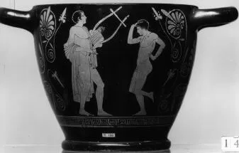 SKYPHOS (ATHENIAN, RED-FIGURE)