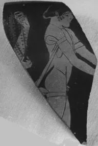 CUP, FRAGMENT (ATHENIAN, RED-FIGURE)