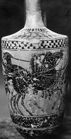 LEKYTHOS (ATHENIAN, BLACK-FIGURE)