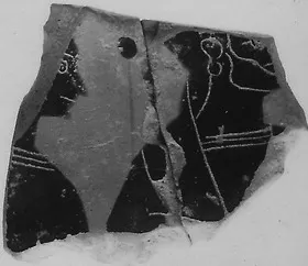 LEKANIS, FRAGMENTS (ATHENIAN, BLACK-FIGURE)