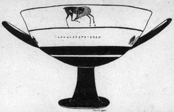 CUP, LITTLE MASTER LIP (ATHENIAN, BLACK-FIGURE)