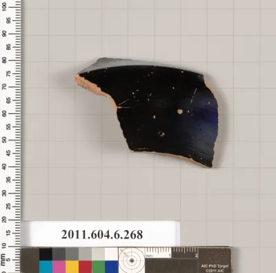 Terracotta fragment of an open shape