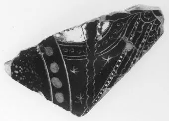 AMPHORA, PANATHENAIC PRIZE, FRAGMENT (ATHENIAN, BLACK-FIGURE)