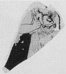 CUP, STEMLESS, FRAGMENT (ATHENIAN, RED-FIGURE)