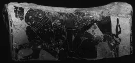 KRATER, COLUMN, FRAGMENT (ATHENIAN, BLACK-FIGURE)