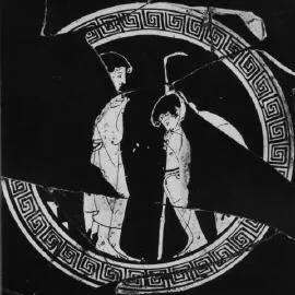 CUP, FRAGMENTS (ATHENIAN, RED-FIGURE)