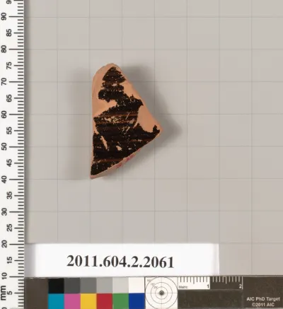 Terracotta fragment of a krater (bowl for mixing wine and water)?