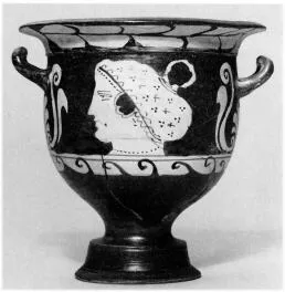 KRATER, BELL (SOUTH ITALIAN, CAMPANIAN, RED-FIGURE)