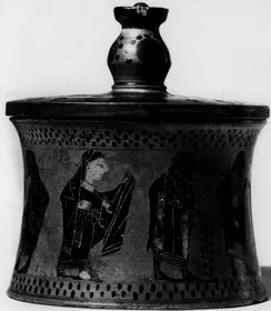PYXIS (ATHENIAN, BLACK-FIGURE)