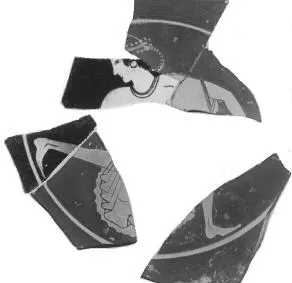 CUP, FRAGMENTS (ATHENIAN, RED-FIGURE)