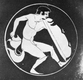 CUP B (ATHENIAN, RED-FIGURE)