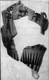LOUTROPHOROS, FRAGMENTS (ATHENIAN, BLACK-FIGURE)