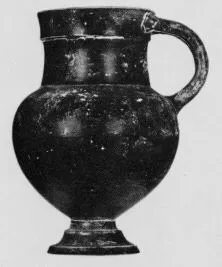 MUG (SOUTH ITALIAN, CAMPANIAN, BLACK GLAZE)