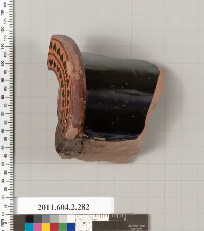 Terracotta fragment of a volute-krater (bowl for mixing wine and water)